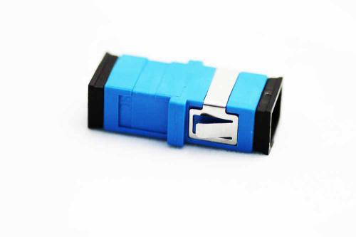 SC UPC Simplex Mating Adaptor Singlemode Plastic ไม่มีหน้าแปลน