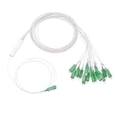 1x16 PLC Fiber Splitter 1x32 โมดูลมิเตอร์แยกแบบไม่ต่อเนื่อง, 900μm, SC / UPC LC / UPC SC / APC ตัวเชื่อมต่อ LC / APC
