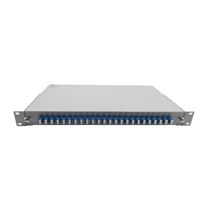 แผงแพทช์ไฟเบอร์ออปติก LC / UPC 1U 48-core