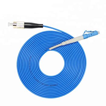 หุ้มสายจัมเปอร์สายไฟเบอร์ออปติก Simplex Duplex SC / ST / FC / LC / APC / UPC